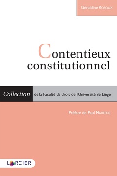 Couverture de l’ouvrage Contentieux constitutionnel