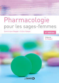 Couverture de l’ouvrage Pharmacologie pour les sages-femmes