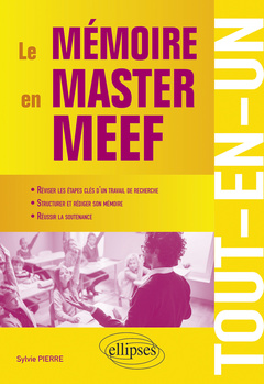 Couverture de l’ouvrage Le mémoire en master MEEF - Tout-en-un