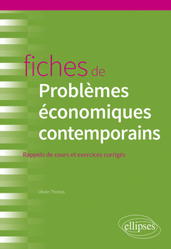 Cover of the book Fiches de Problèmes économiques contemporains