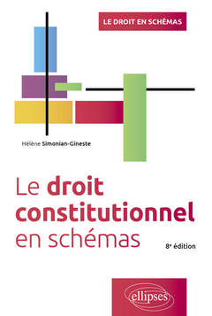 Couverture de l’ouvrage Le droit constitutionnel en schémas