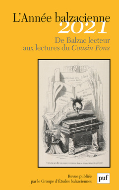 Couverture de l’ouvrage L'Année Balzacienne, 2021