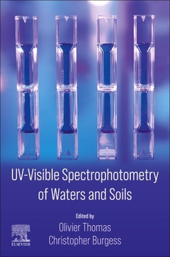 Couverture de l’ouvrage UV-Visible Spectrophotometry of Waters and Soils