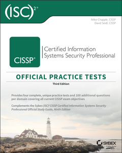 Couverture de l’ouvrage (ISC)2 CISSP Certified Information Systems Security Professional Official Practice Tests