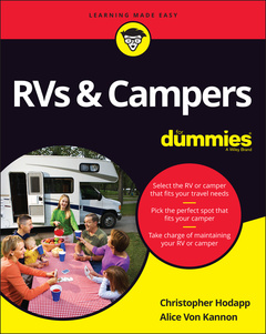 Couverture de l’ouvrage RVs & Campers For Dummies