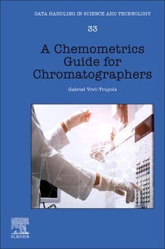 Couverture de l’ouvrage A Chemometrics Guide for Chromatographers