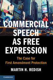 Couverture de l’ouvrage Commercial Speech as Free Expression