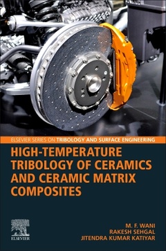 Couverture de l’ouvrage High-Temperature Tribology of Ceramics and Ceramic Matrix Composites