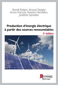 Couverture de l’ouvrage Production d'énergie électrique à partir des sources renouvelables