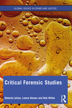 Couverture de l’ouvrage Critical Forensic Studies