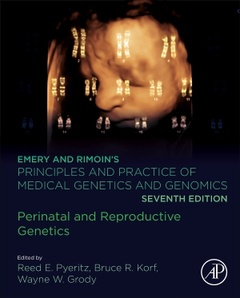 Couverture de l’ouvrage Emery and Rimoin’s Principles and Practice of Medical Genetics and Genomics