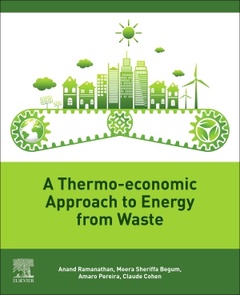 Couverture de l’ouvrage A Thermo-Economic Approach to Energy from Waste