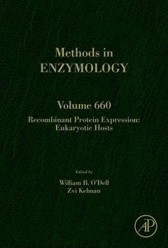 Cover of the book Recombinant Protein Expression: Eukaryotic hosts