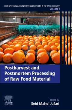 Couverture de l’ouvrage Postharvest and Postmortem Processing of Raw Food Materials
