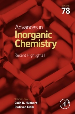 Couverture de l’ouvrage Advances in Inorganic Chemistry: Recent Highlights