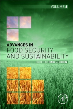 Cover of the book Advances in Food Security and Sustainability