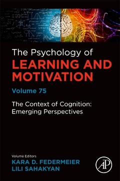 Couverture de l’ouvrage The Context of Cognition: Emerging Perspectives