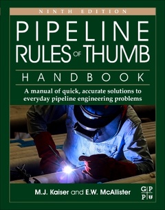 Cover of the book Pipeline Rules of Thumb Handbook
