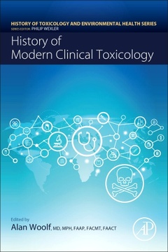 Couverture de l’ouvrage History of Modern Clinical Toxicology