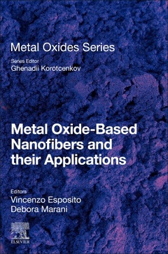 Couverture de l’ouvrage Metal Oxide-Based Nanofibers and Their Applications
