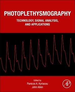 Couverture de l’ouvrage Photoplethysmography