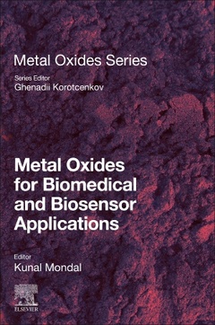 Couverture de l’ouvrage Metal Oxides for Biomedical and Biosensor Applications