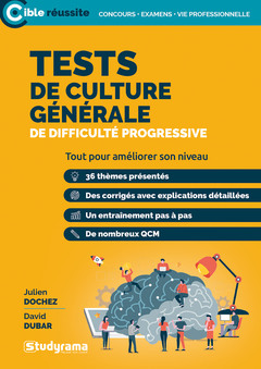Cover of the book TESTS DE CULTURE GÉNÉRALE DE DIFFICULTÉ PROGRESSIVE