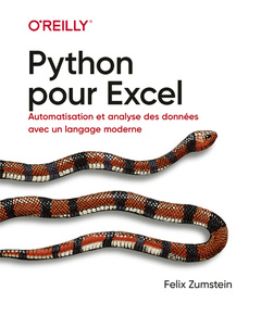 Cover of the book Python pour Excel - Automatisation et analyse des données avec un langage moderne