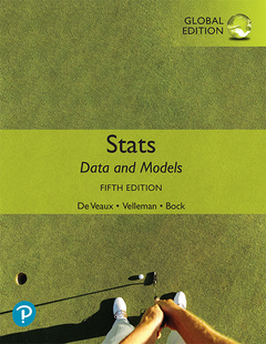 Couverture de l’ouvrage Stats: Data and Models, Global Edition