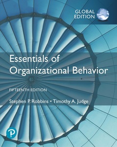 Cover of the book Essentials of Organizational Behaviour, Global Edition