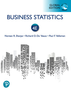 Couverture de l’ouvrage Business Statistics, Global Edition