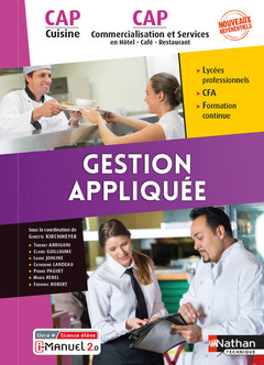 Cover of the book Gestion appliquée CAP Cuisine/ CAP Commercialisation et Services en Hôtel - Café - Restaurant 1ère e