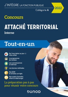 Cover of the book Concours Attaché territorial Interne et 3e voie 2022 - Tout-en-un
