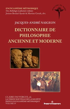 Couverture de l’ouvrage Dictionnaire de philosophie ancienne et moderne