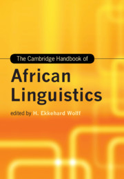 Cover of the book The Cambridge Handbook of African Linguistics