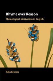 Cover of the book Rhyme over Reason