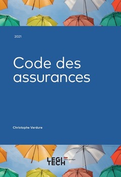 Couverture de l’ouvrage Code des assurances 2021