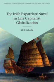 Couverture de l’ouvrage The Irish Expatriate Novel in Late Capitalist Globalization