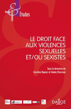 Couverture de l’ouvrage Le droit face aux violences sexuelles et sexistes