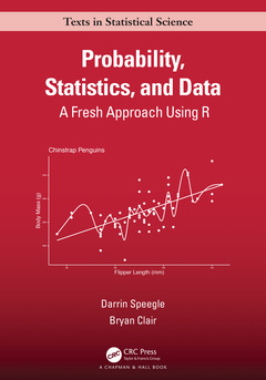 Couverture de l’ouvrage Probability, Statistics, and Data