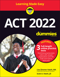 Cover of the book ACT 2022 For Dummies with Online Practice