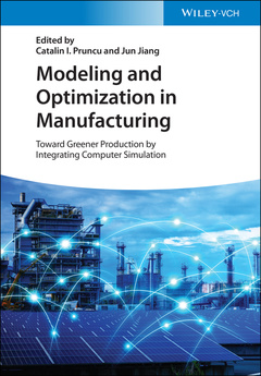 Couverture de l’ouvrage Modeling and Optimization in Manufacturing