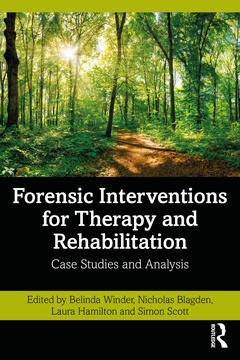 Couverture de l’ouvrage Forensic Interventions for Therapy and Rehabilitation