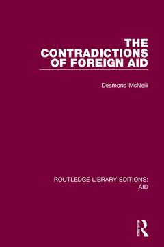 Cover of the book The Contradictions of Foreign Aid
