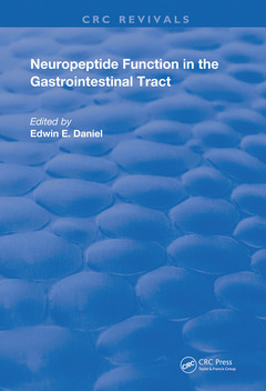 Couverture de l’ouvrage Neuropeptide Function in the Gastrointestinal Tract