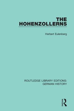 Cover of the book The Hohenzollerns