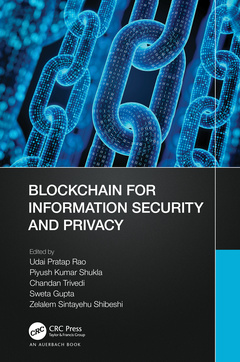 Cover of the book Blockchain for Information Security and Privacy