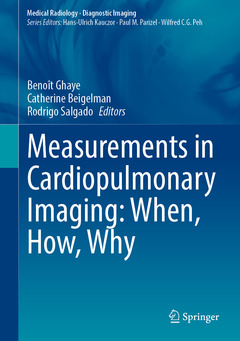 Couverture de l’ouvrage Measurements in Cardiopulmonary Imaging: When, How, Why