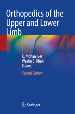 Couverture de l’ouvrage Orthopedics of the Upper and Lower Limb