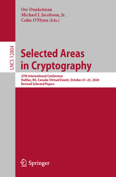 Couverture de l’ouvrage Selected Areas in Cryptography